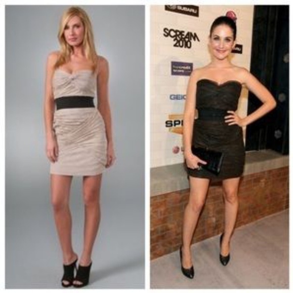 Foley + Corinna Dresses & Skirts - FOLEY + CORINNA‎ Beige Netting Mesh Dress